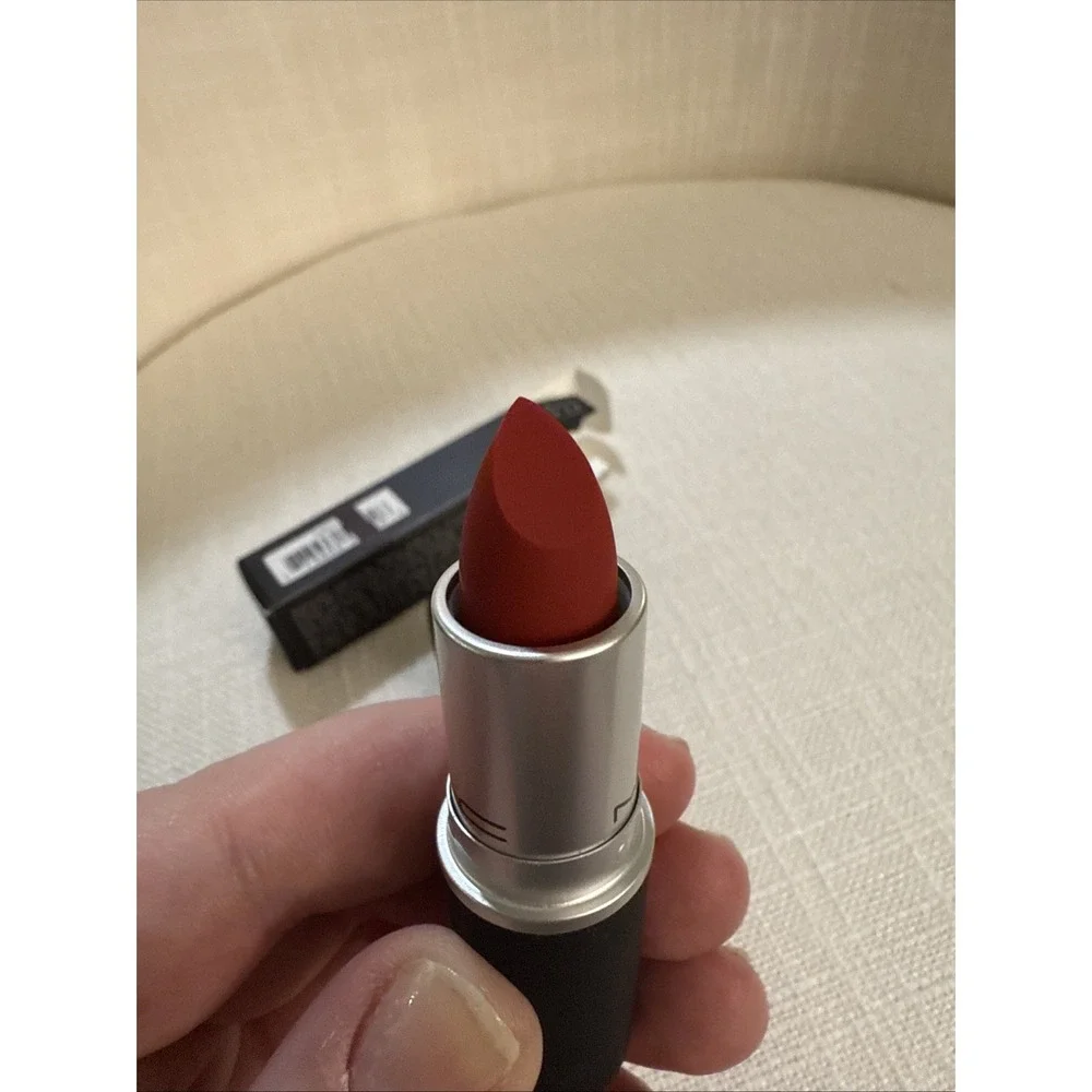 MAC‎ Powder Kiss Lipstick 922 Red Werk Werk Werk Brand New!